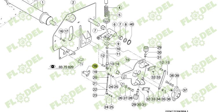 Parghie potentiometru CLAAS OR