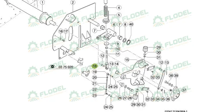 Parghie potentiometru CLAAS OR