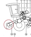 Fulie gura alimentare combina CLAAS 667545