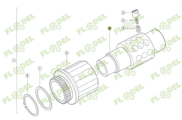 Butuc cumplare culeagator porumb CLAAS CONSPEED 150364