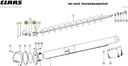Snec / Furca articulata CLAAS 654586