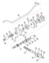 Set pinioane pompa ulei transmisie tractor CASE IH A188587