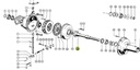 Ax ambreiaj cu filet combina CLAAS 679990