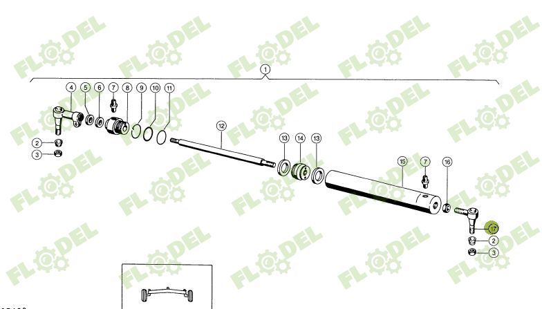 Capat bara punte combina CLAAS 685576