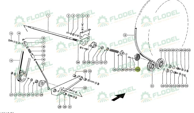 Cuplaj plastic combina CLAAS 752286