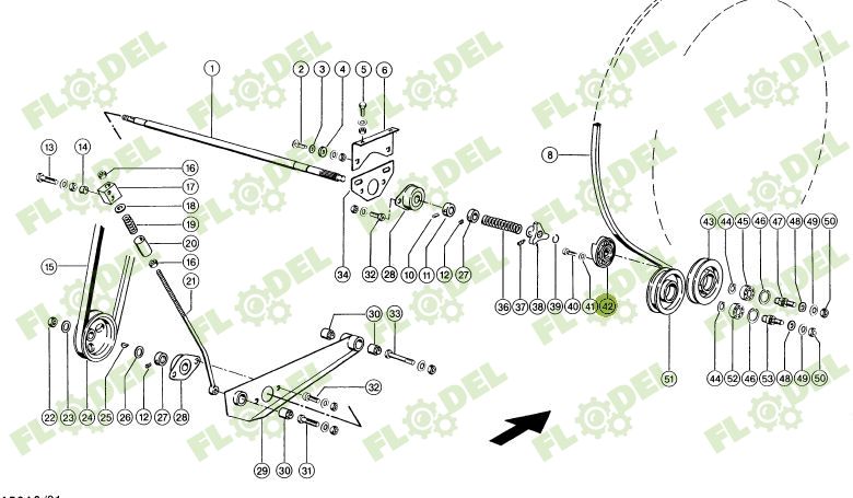 Cuplaj plastic combina CLAAS 752286