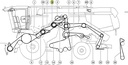 Curea 7HB combina CLAAS LEXION 644884 GATES