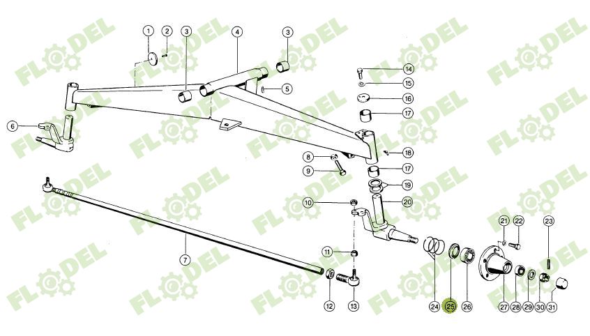Saiba fuzeta combina CLAAS 655088 Original CLAAS