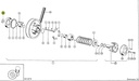 Inel de presiune variator tractiune combina CLAAS 629444 Original CLAAS