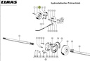 Set sabot frana de mana combina CLAAS 769501