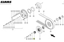 Cuplaj intermediar combina CLAAS LEXION 628762 Original CLAAS