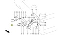 Motor hidraulic inversare sens gura alimentare combina CLAAS 074318