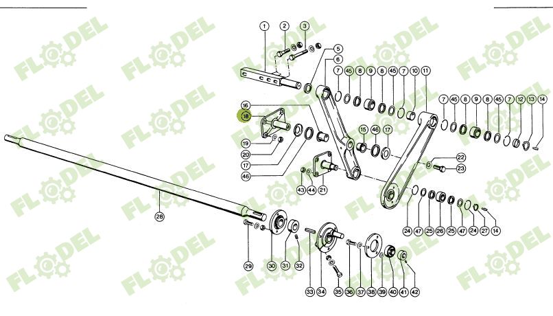 Suport casa sitelor combina CLAAS 600559