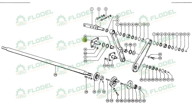 Suport casa sitelor combina CLAAS 600559