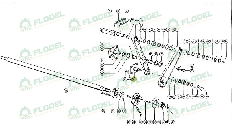 Brat casa sitelor combina CLAAS DOMINATOR 600102