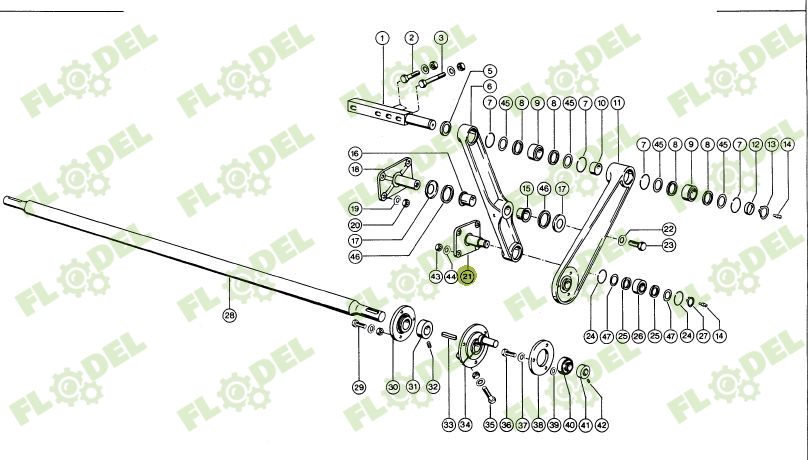 Brat casa sitelor combina CLAAS DOMINATOR 600102