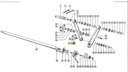 Brat casa sitelor combina CLAAS DOMINATOR 600102