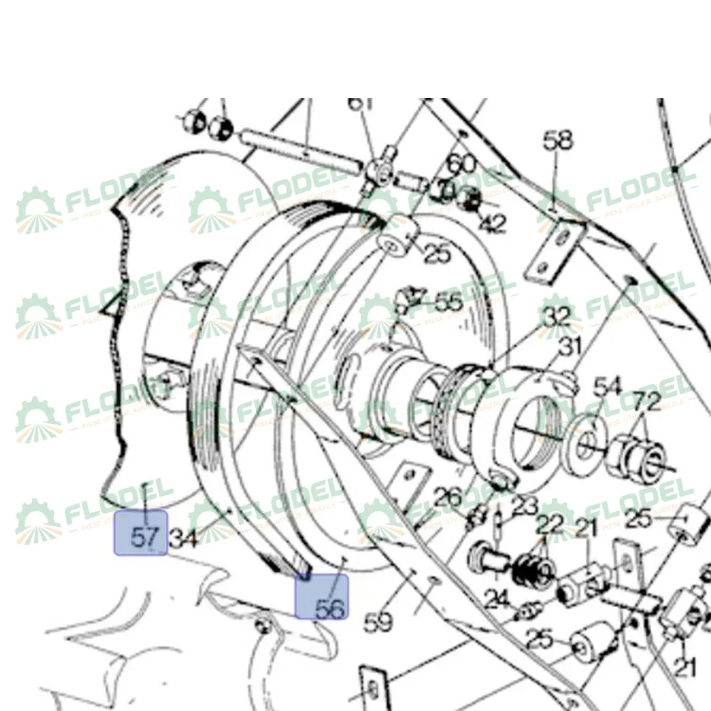 Variator complet combina NEW HOLLAND 80388048 80388159