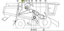Curea combina CLAAS LEXION 667974 GATES