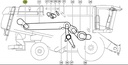 Curea 3HB combina CLAAS LEXION 749895 GATES