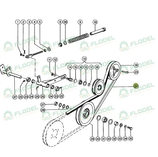 Curea cutit header paioase combina CLAAS 713506 GATES