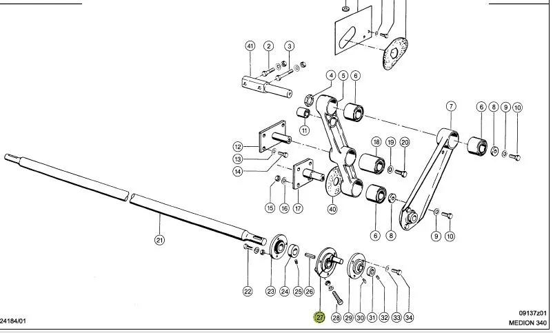 Butuc excentric combina CLAAS ST. 600791