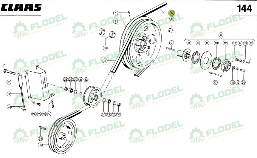Curea Gates 673638 3160x32mm