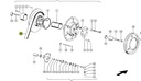 Curea danturata combina CLAAS 609823 GATES