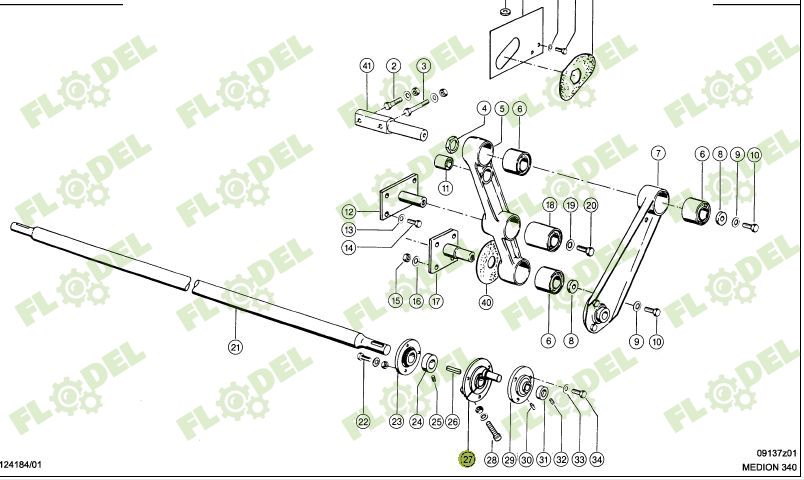 Butuc excentric combina agricola CLAAS DR. 600790