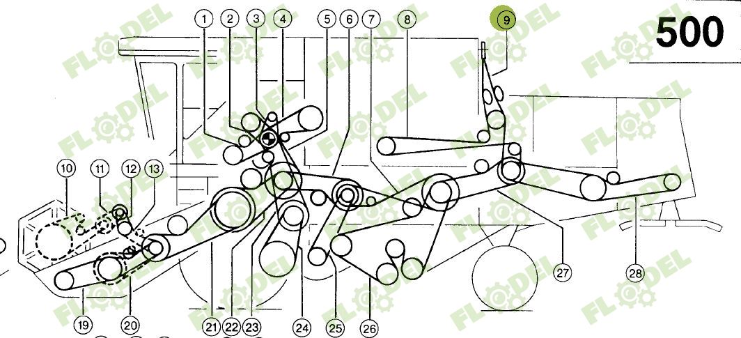 Curea Gates 802931