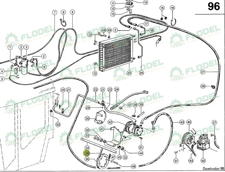 Curea Gates 629908 1075x12,7mm