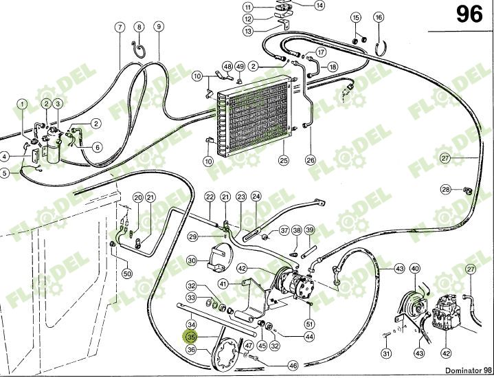 Curea Gates 629908 1075x12,7mm