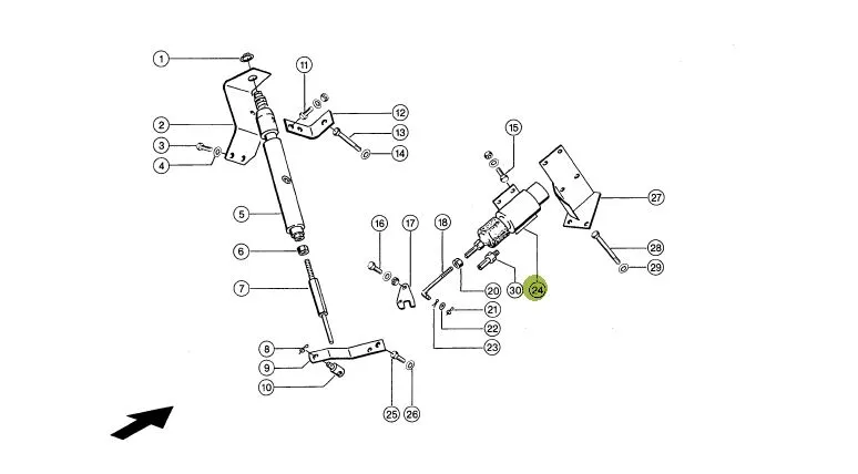 Solenoid combina agricola CLAAS LEXION 077299