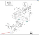 Simering fata arbore motor tractor NEW HOLLAND 87301595