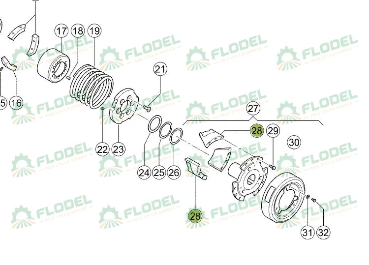 Dinte butuc variator combina CLAAS 603022