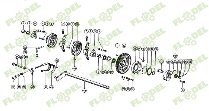 Cama aparat innodare balotiera CLAAS MARKANT 813532