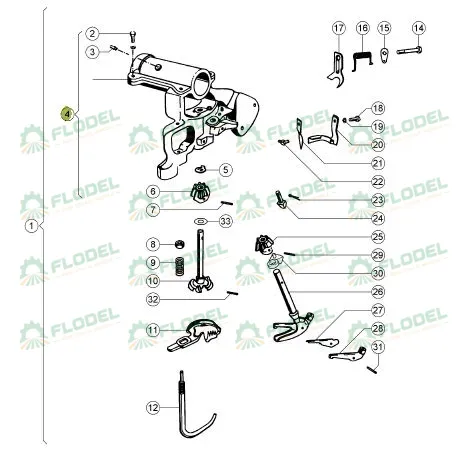Corp aparat innodare balotiera CLAAS 000077