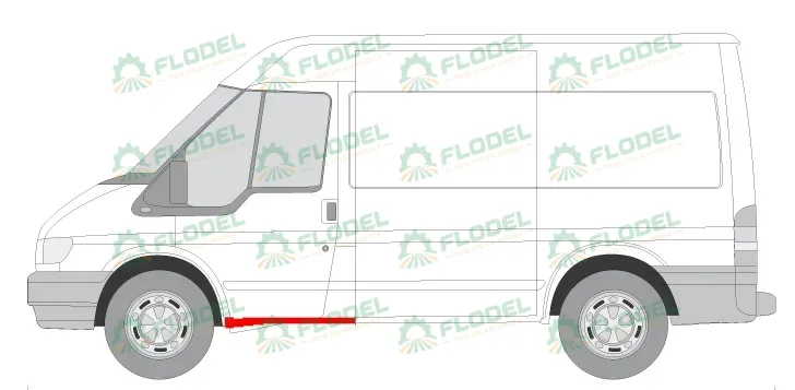 Prag lateral FORD TRANSIT