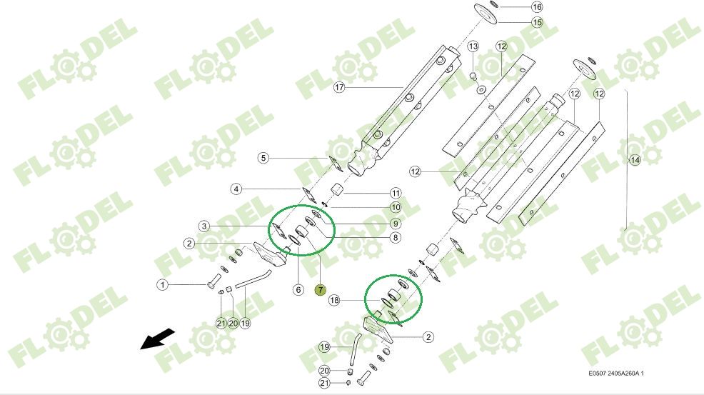 Rulment melc header porumb CAPELLO 02.1038.00 JHB