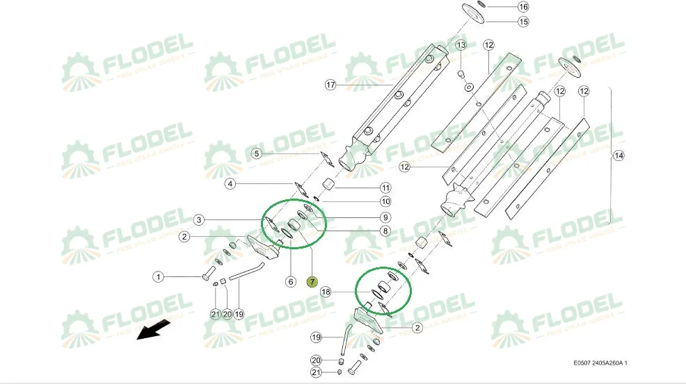 Rulment melc header porumb CAPELLO 02.1038.00 JHB