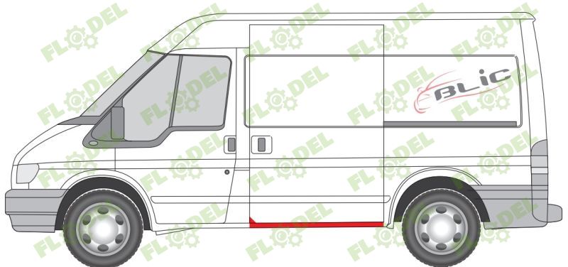 Orag stanga spate FORD TRANSIT 6505-06-2509011P