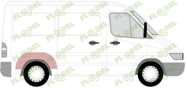 Carenaj aripa interioara Mercedes Benz SPRINTER 6504-03-3546560P