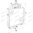 Radiator JOHN DEERE AR95802
