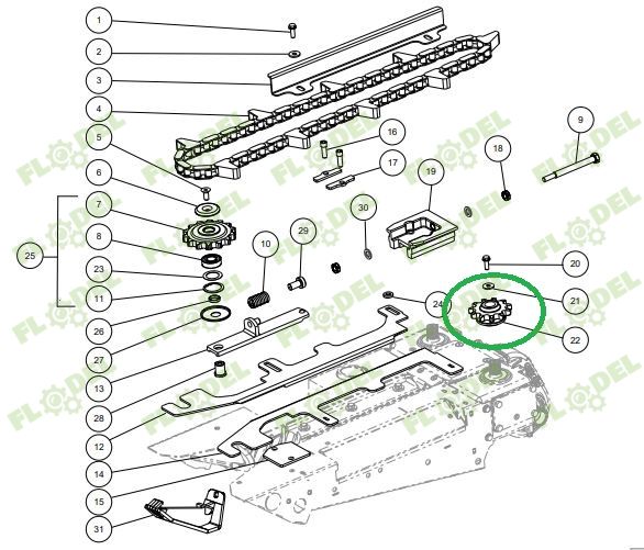 Pinion Z11 CAPELLO 03.1995.00