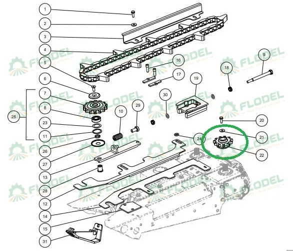 Pinion Z11 CAPELLO 03.1995.00