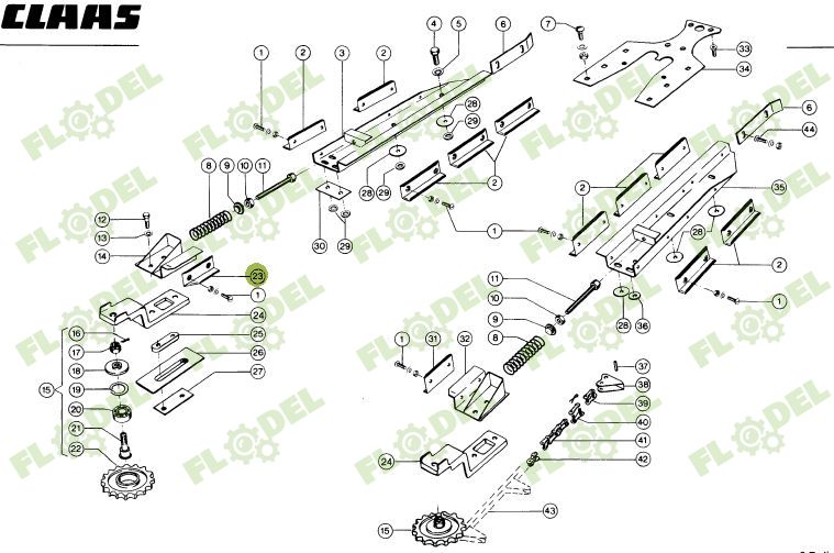 Ghidaj plastic DR 149x43x26mm 692698