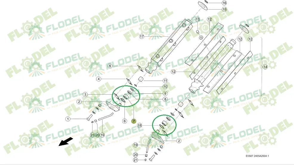 Rulment melc CLAAS CONSPEED 214046 INA