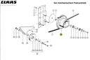 Fulie tocator paie combina CLAAS Dominator 061194