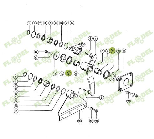 Inel etansare combina CLAAS 646022