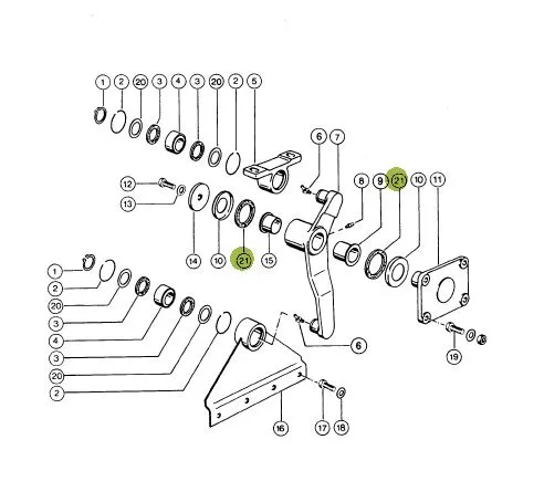 Inel etansare combina CLAAS 646022